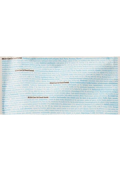 Ayrex Care Functional Snack, Zindeliklı Dişler Ve Diş Etleri İçin, Tahılsız, Fonksiyonel Kedi Ödülü, 50 G