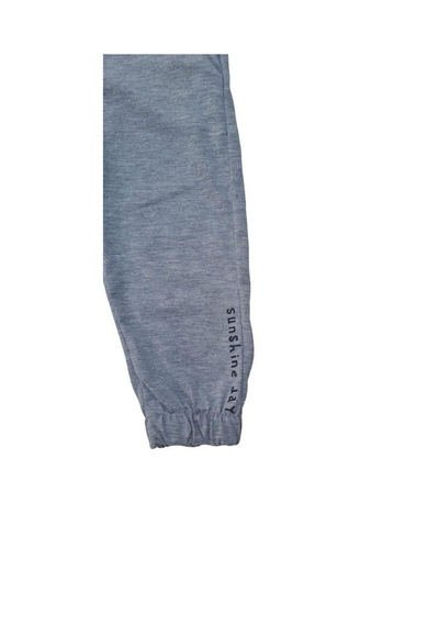 Tuffy Kids Kız Çocuk Kapüşonlu Ayıcıklı Pantolon Beli Paçası Lastikli Takım-12977-grı Gri
