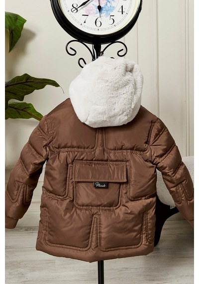 Benitto Kids Erkek Bebek Çocuk Mont 51357 Camel
