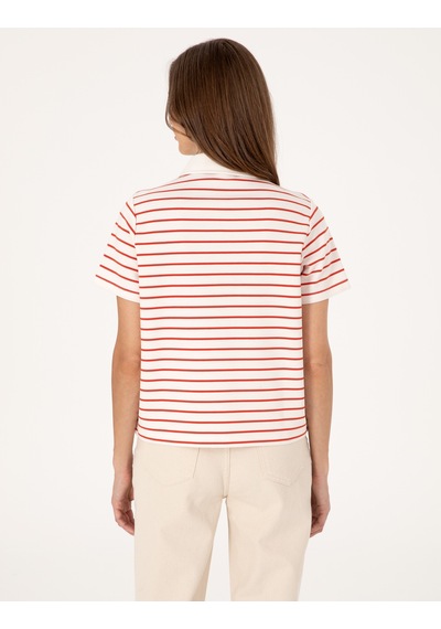 Pierre Cardin Kadın Kırmızı Tişört 50306322-vr030 Kirmizi