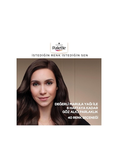 Palette Deluxe Saç Boyası Küllü Yoğun Kumral 7 - 3
