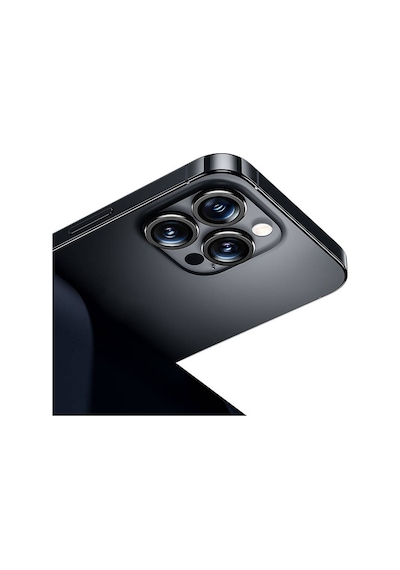 Apple Uyumlu   iPhone 16 Pro Max Benks Dr Safir Kamera Lens Koruyucu Siyah