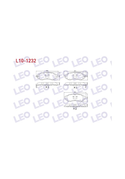 Chevrolet Lacetti J200 1.4ı 16v 2006-2012 / Lacetti J200 1.6ı 2006-2012 Ön İkazlı Fren Balatası