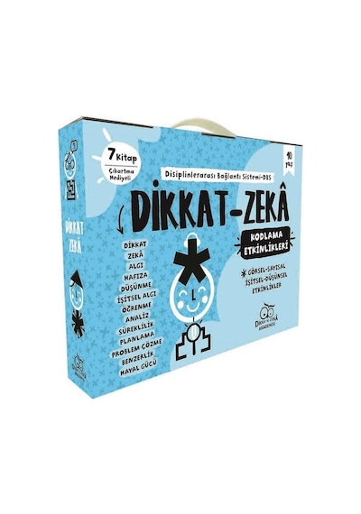 Dikkat Zeka 4.Sınıf Seti-10 Yaş-7 Kitap Takım - Mehmet Türkdoğan - Dikkat ve Zeka Akademisi