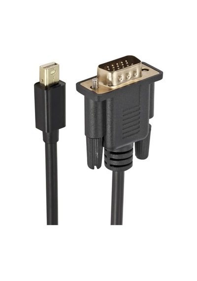 Wozlo 1.8m Mini Displayport To Vga Kablo - Active Mini Dp To Vga Çevirici 1080p 60hz Apple Uyumlu MacBook Pro Air Wozlo 1.8m Mini Displayport To Vga Kablo - Active Mini Dp To Vga Çevirici 1080p 60hz Apple Uyumlu MacBook Pro Air