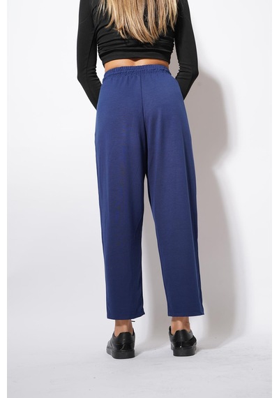 Ckm Moda Derp Modal Şalvar Balon Pantolon Lacivert