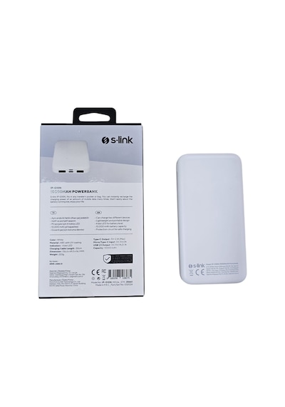 S-lınk Powerbank Siyah 10000mah /10w Dual Output
