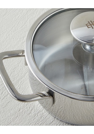 English Home Siena Çelik Mini Tencere 16x8 Cm Silver Silver