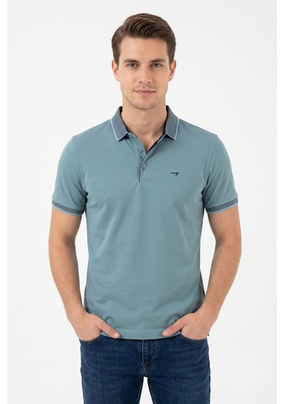 Raymons Erkek Polo Yaka Kısa Kollu Tişört Regular Kalıp T3000 Bgl-st05555 Açık Yeşil
