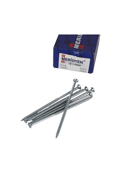 Sunta Vidası 6x120 Mm Yarım Kutu 25 Adet 1