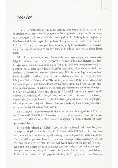 Covid-19 Sürecinden Yansımalarla Psikiyatri Penceresinden Pandemi