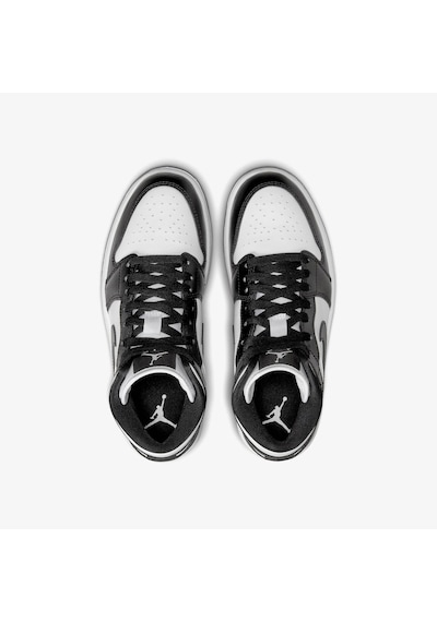 Nike Air Jordan 1 Mid 'panda' Basketbol Ayakkabısı-dv0991-101-sportxoutlet Siyah - Beyaz