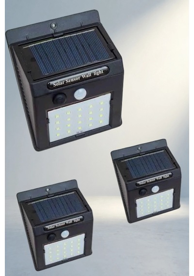 Bahçe Güneş Enerjili 20 Led Solar Lamba Renkli