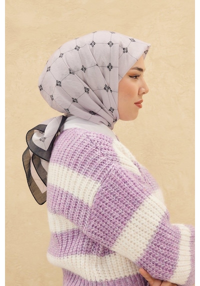 Silk Home Olinda Eşarp - Toz Pembe - Toz Pembe