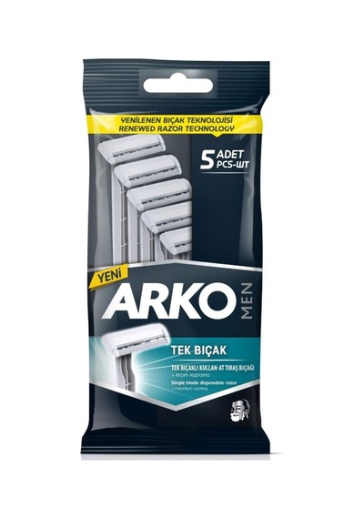 Arko Men T1 Kullan-At Tıraş Bıçağı 5'li