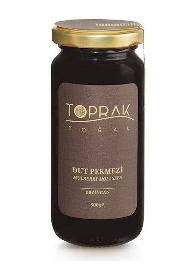 Toprak Doğal Erzincan Şekersiz Dut Pekmezi 300 G