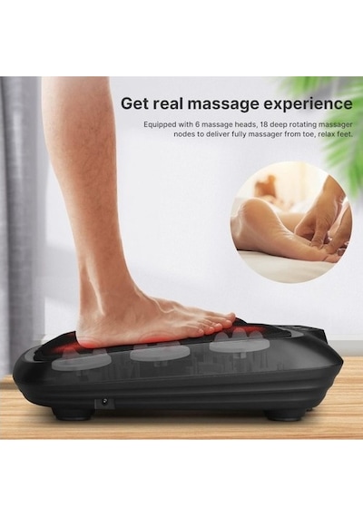 Renpho Isıtmalı Ayak Masaj Aleti Shiatsu Derin Yoğurma, Plantar Fasit Ve Tedavisi
