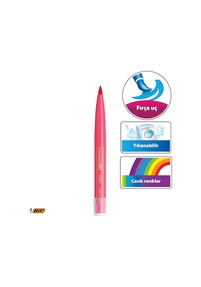 Bic Kids Visaquarelle Fırça Uçlu Keçeli Boya Kalemi 10 Renk 8289641