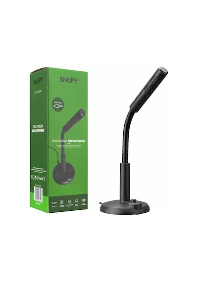 Snopy Sn-120m Siyah Masaüstü Pc Mikrofon