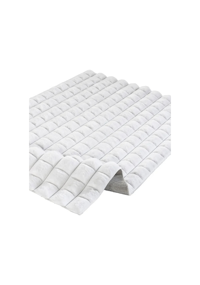 Apex Halı Diamante Peluş Halı 7001 Beyaz Renkli