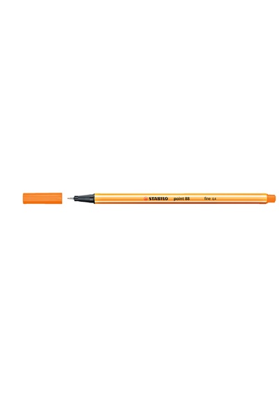 Stabilo Keçe Uçlu Ince Kalem 88 Point 0.4 Mm Turuncu 88-54 10 Ad