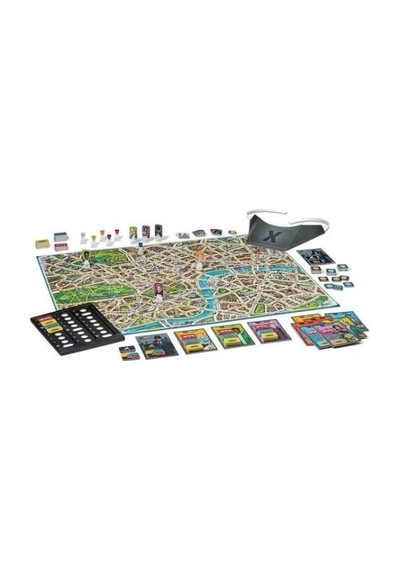 Scotland Yard Gizli Takip Ve Dedektiflik Oyunu - Eğlenceli Mantık Ve Akıl Yürütme Kutu Oyunu