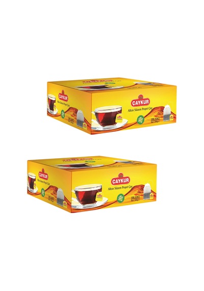 Altın Süzen Poşet Çay 100 Adet 200 Gr İkili Paket