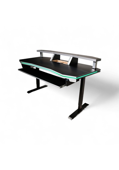 Monodesk Premium Edition Stüdyo Masası Mat Siyah 170 Cm.