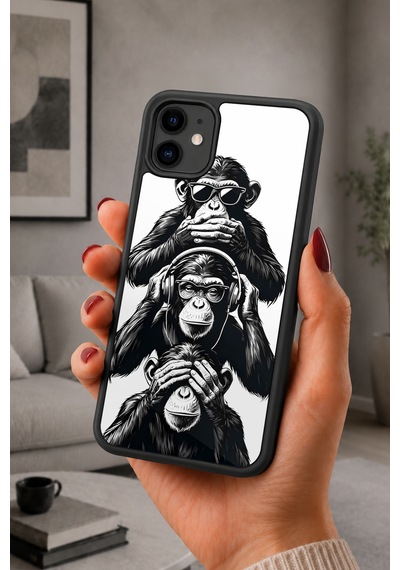 İphone 11 Uyumlu Omerta Desenli Kamera Korumalı Darbelere Dayanıklı Kılıf 767-omerta-iphone11