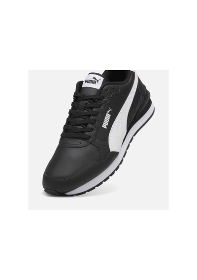 Puma St Runner V4 L Spor Ayakkabı Erkek Siyah