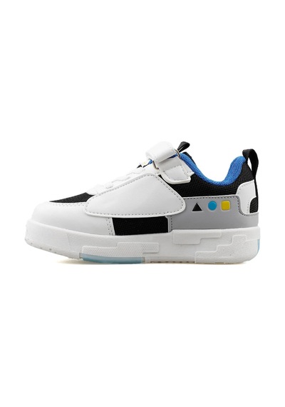 Cool Legos Işıklı Ortopedik Taban Unisex Çocuk Spor Ayakkabı Çok Renkli