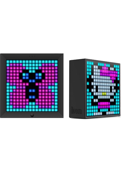 Divoom Timebox Evo Bluetooth Hoparlör + Pixoo Pixel Led Ekran Seti