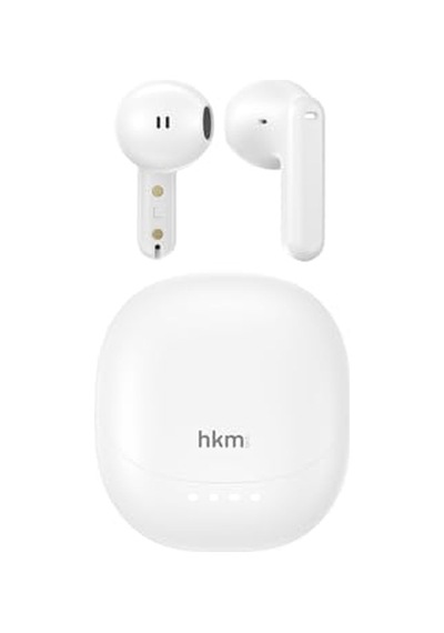 Tech Opus Bluetooth V5.4 Kablosuz Kulak Içi Tws Kulaklık Enc Destekli 4 Mikrofon Sistemi Beyaz Diğer