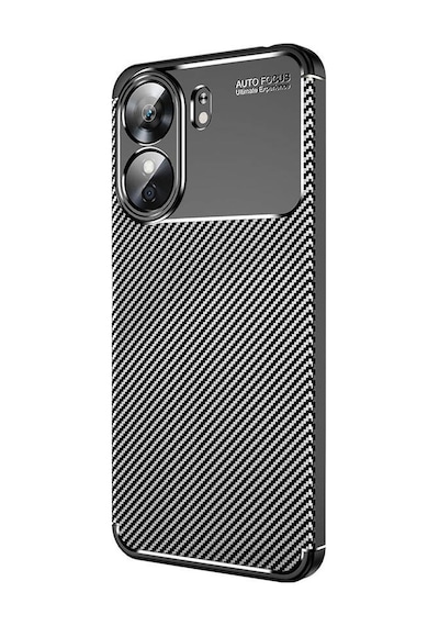 Xiaomi Poco C65 İle Uyumlu Kılıf Focus Karbon Tasarım Telefon Kılıfı Kapak