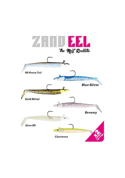 Fujin Zand Eel 11cm 7gr-14gr Double Body+head Silikon Balık Bb Honey Tail