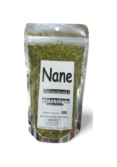 Alanbiliyor Kurutulmuş Yeni Mahsül Nane 450 G