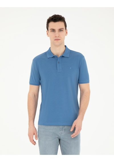 Pierre Cardin Erkek Koyu Mavi Tişört Basic 50280754-Vr032 Koyu Mavi