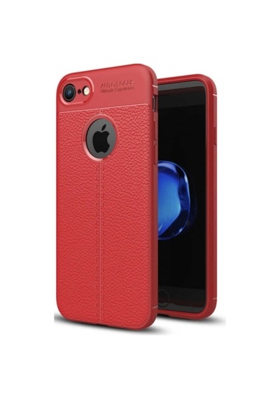 Apple Uyumlu iPhone 6 Plus-6S Plus Deri Görünümlü Lux Niss Silikon Kilif 457123062