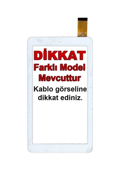 Hometech Ideal Tab 7 Ips 3G Beyaz Dokunmatik - Model 2