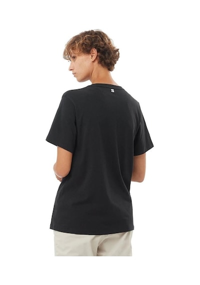 Salomon Logo Combo Ss Tee W Deep Black// T-shırt Lc2233100 001