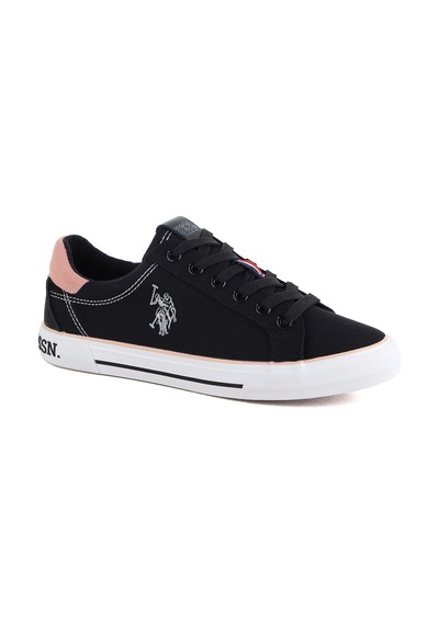 U.s. Polo Assn. Rachel Rahat Tabanlı Kadın Convers Ayakkabı 867800000526 01 Siyah Siyah