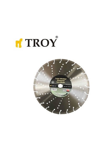 Troy 27135 Elmas Kesici Disk. Beton. Kuru Kesim . 350 MM