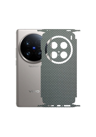 Kapps Vivo X100 Ultra İle Uyumlu Fiber Serisi Premium Kaplama 360 90090662