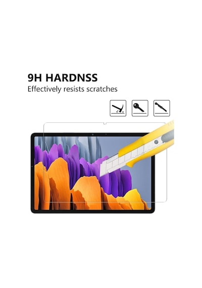 Wifi Sm-t733 Temperli 9h Nano Kırılmaz Cam Samsung Galaxy Tab S7 Fe İle Uyumlu