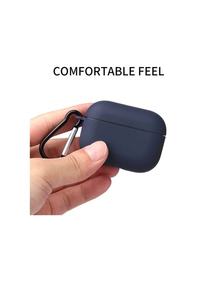 Apple AirPods Uyumlu Pro Kılıf Zore Airbag 11 Silikon Mor