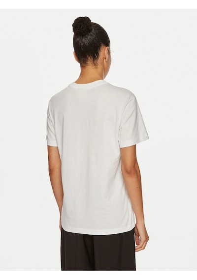 Calvin Klein Calvın Kleın Kadın T-shırt K20k207519-yaf Beyaz