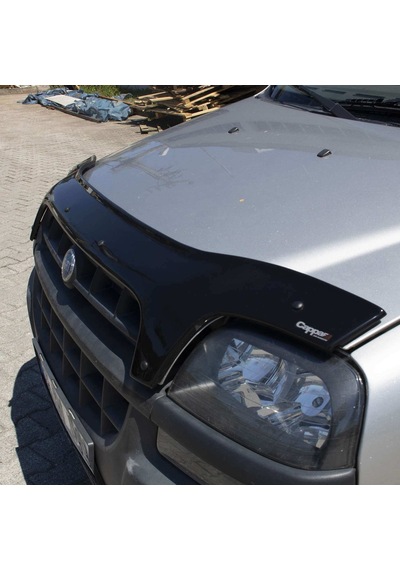 Cappafe Fiat Doblo Ön Kaput Koruyucu Rüzgarlık 4Mm Abs 2000-05
