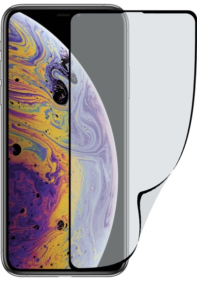 Apple Uyumlu   iPhone Xs ile Tam Kaplayan Fibernano Ekran Koruyucu