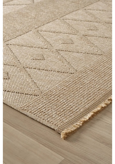 Seyran Halı Loopy 620 Bej %50 Polyester - Polipropilen Yolluk