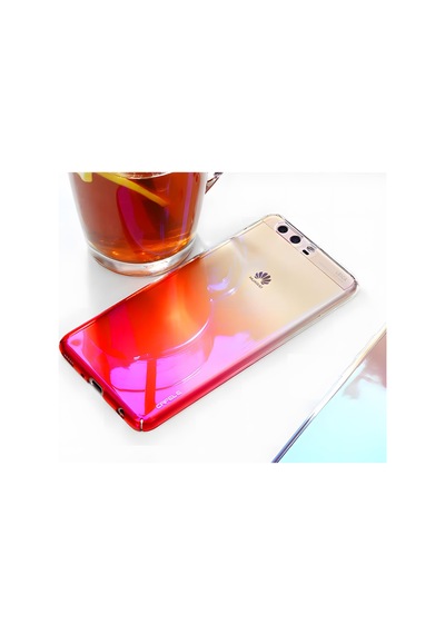 Huawei P10 Plus Kılıf Parlak Renk Geçişli Kılıf 001